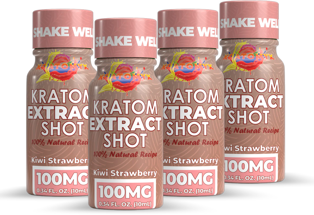 Kratom Shot - Kiwi Strawberry