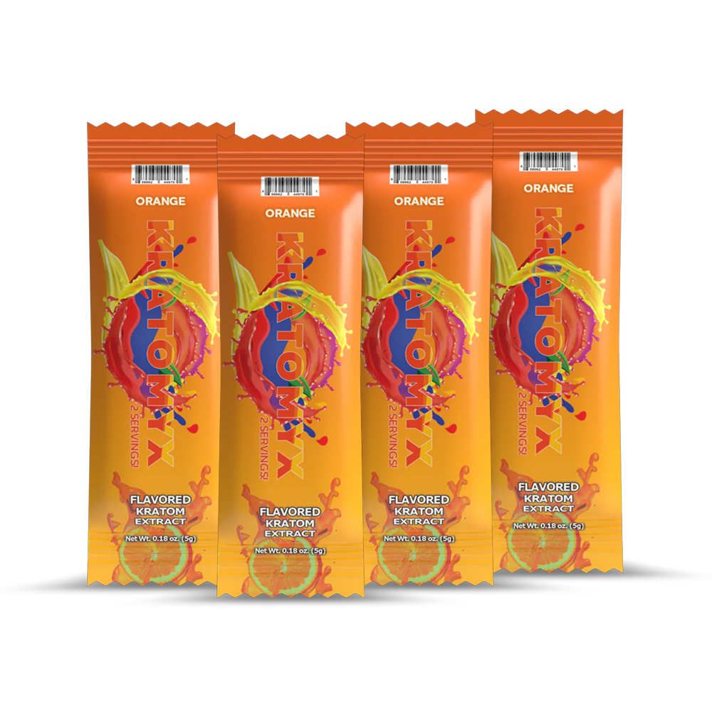 Kratom Extract Stick Pack - Orange