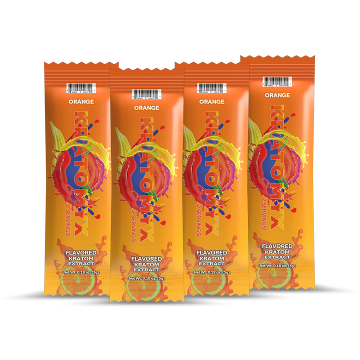 Kratom Extract Stick Pack - Orange